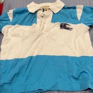 Boy blue/white 2T Burberry